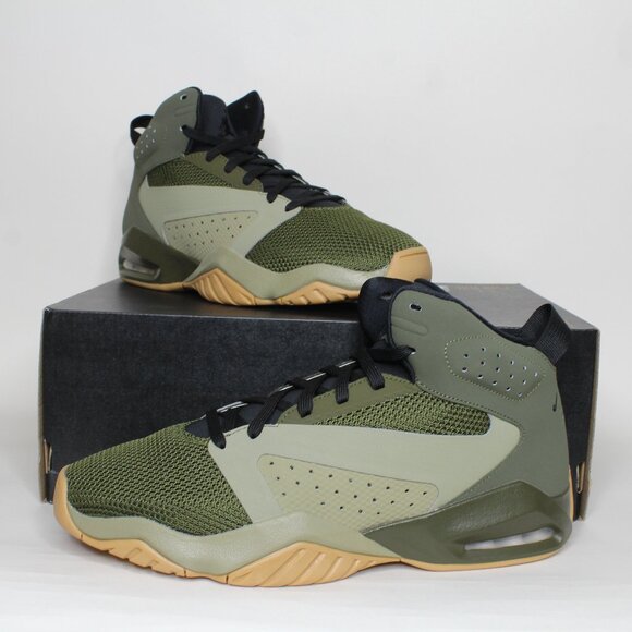 Nike Air Jordan Lift Off Men's Shoes Size 10.5 Olive Canvas AR4430 200 New